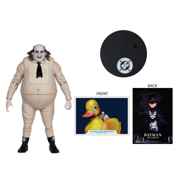 DC Multiverse Batman Returns The Duck & Penguin McFarlane Actionfigur & Vehicle Set